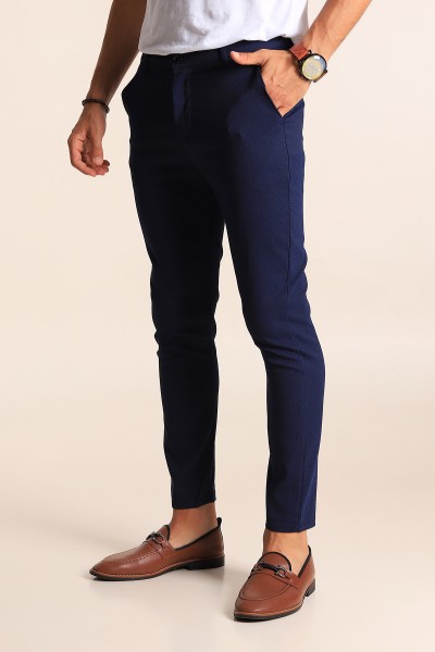 lacivert-slim-fit-desenli-erkek-pantolon-194611