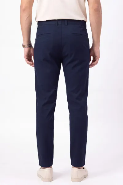 Lacivert Slim Fit Erkek Kumaş Pantolon 472242