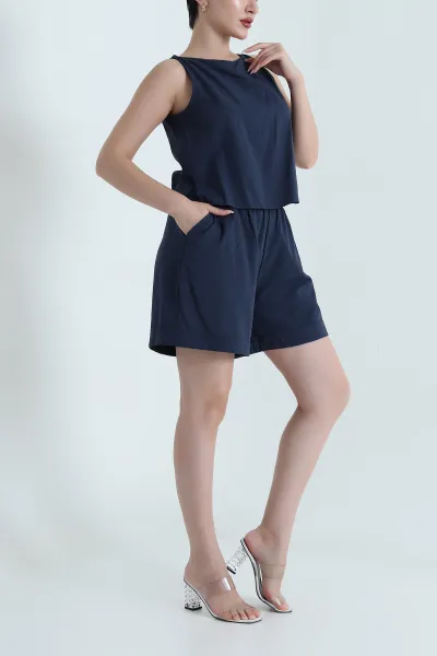 lacivert-sortlu-keten-kadin-ikili-takim-468645