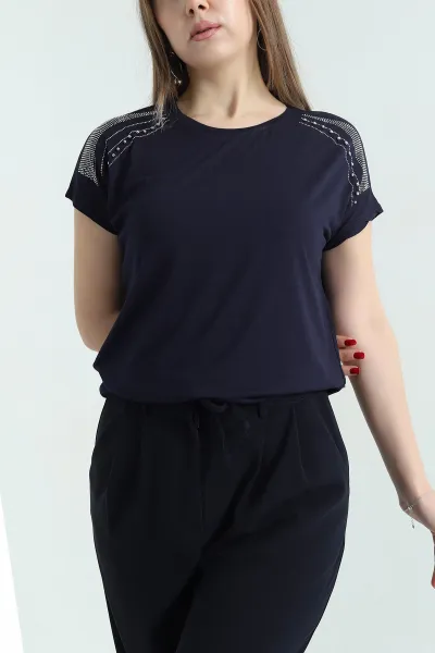 lacivert-tasli-likrali-bisiklet-yaka-suprem-bluz-335884