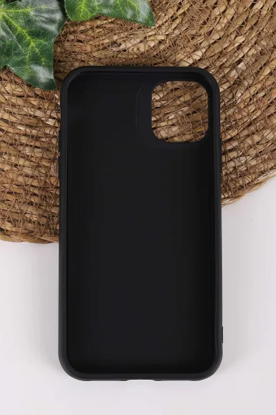 Lacivert TeknoCase İPhone 11 Uyumlu Sweet Diamond Case Serisi Desenli Lens Hediyeli Sert Silikon Telefon Kılıfı 450102