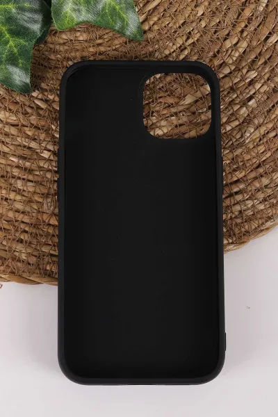 Lacivert TeknoCase İPhone 13 Uyumlu Sweet Diamond Case Serisi Desenli Lens Hediyeli Sert Silikon Telefon Kılıfı 450109