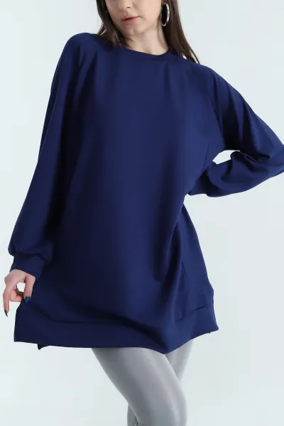 lacivert-yanlari-parcali-oysho-tunik-339076