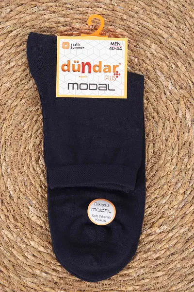 Lacivert Yazlık Erkek Modal Konç Çorap (40-44) 477098
