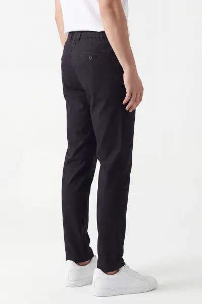Lacivert Yeni Sezon Beli Lastikli Erkek Pantolon 450250