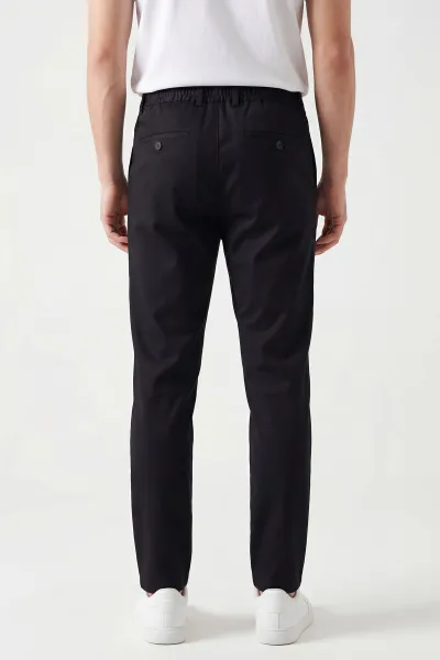 Lacivert Yeni Sezon Beli Lastikli Erkek Pantolon 450250
