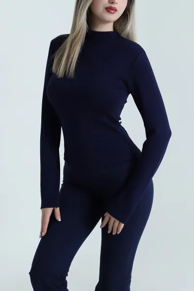 Lacivert Yeni Sezon Kadın Bluz 489602