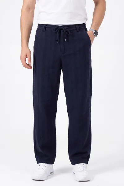 lacivert-yeni-sezon-keten-baggy-belden-baglamali-erkek-pantolon-471913