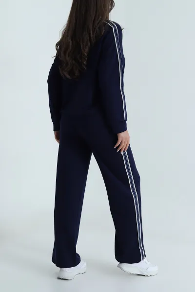 Lacivert Yeni Sezon Modal Kadın İkili Takım 487974
