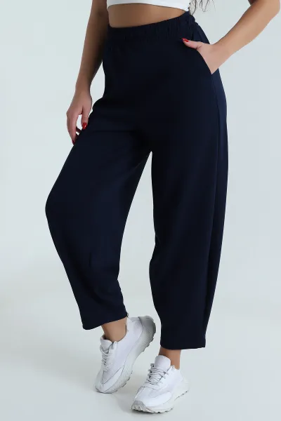 Lacivert Yeni Sezon Oysho Kadın Pantolon 489367