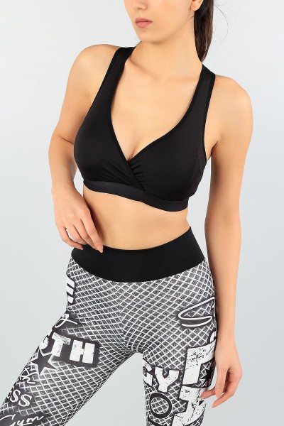 Lastikli Bayan Sporcu Büstiyer 57402