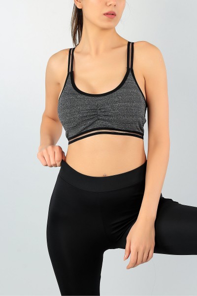 Lastikli Bayan Sporcu Büstiyer 57414