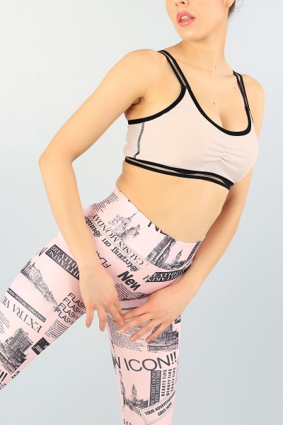 Lastikli Bayan Sporcu Büstiyer 57415