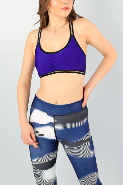 Lastikli Bayan Sporcu Büstiyer 57416