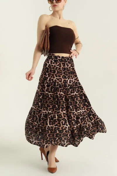 leopar-beli-lastikli-dokuma-viskon-kadin-etek-346531