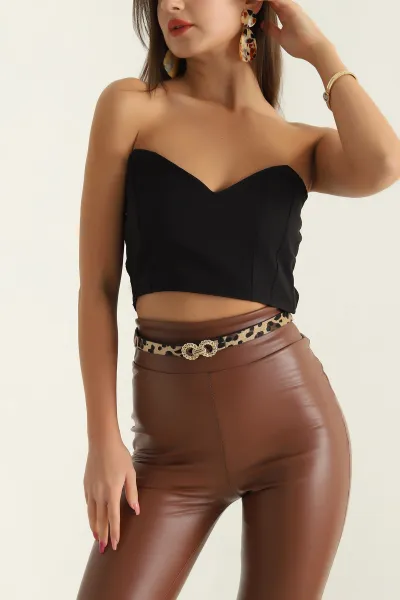 Leopar Gold Tokalı Kadın Kemer 295583