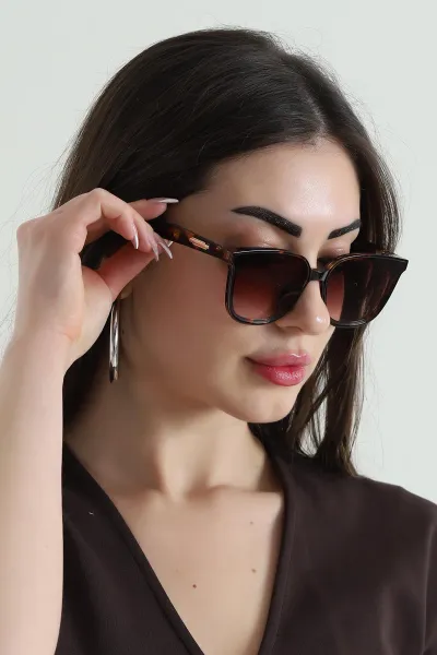 Leopar Uv Korumalı  Kadın Güneş Gözlüğü (Kutulu) 454160
