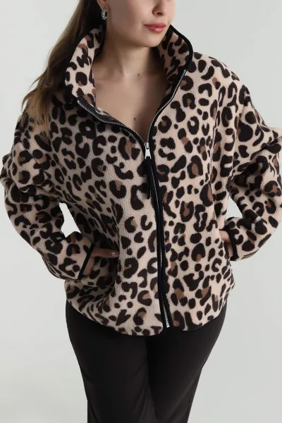 Leopar Wellsoft Polar Kadın Ceket Mont 488540