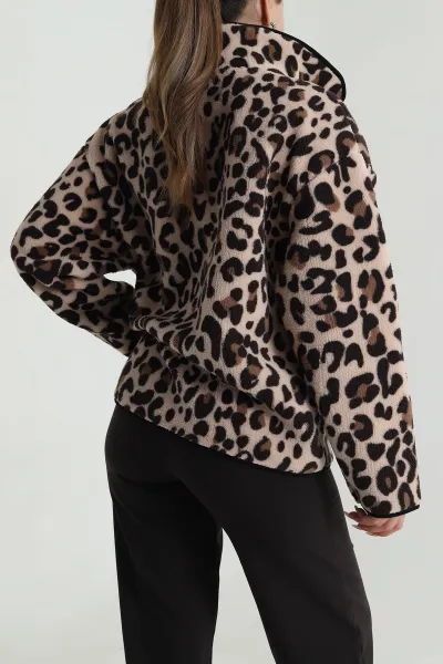 Leopar Wellsoft Polar Kadın Ceket Mont 488540