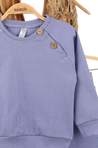Lila (1-4 Yaş) Kaşkorse Omuz Patlı Kız Çocuk takım 153829