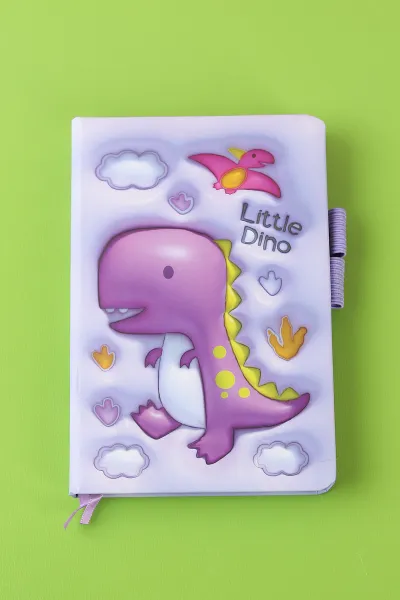 lila-11x16-cm-little-dino-desenli-bloknot-not-defteri-291058