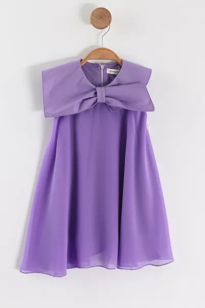 lila-2-5-yas-fiyonk-yaka-kolsuz-arka-fermuarli-kiz-cocuk-elbise-464693