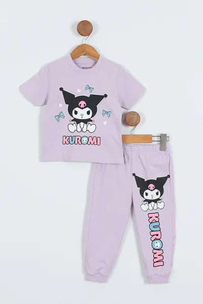 lila-2-6-yas-kuromi-baskili-kiz-cocuk-takim-354261