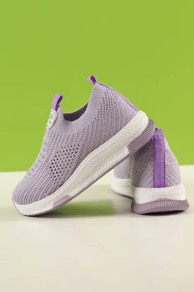 Lila (26-30 Patik) Triko Çocuk Spor Ayakkabı 248798