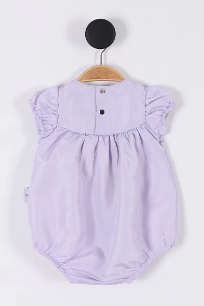 Lila (3-12 Ay) Kelebekli Çıtçıtlı Kız Bebek Body 264414