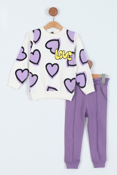lila-3-6-yas-kalp-love-baskili-iki-ip-kiz-cocuk-takim-216574