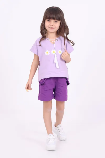 lila-3-6-yasip-baglamali-cicek-nakisli-sortlu-kiz-cocuk-yazlik-takim-347490