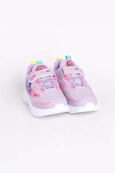 Lila (31-35 Filet)Kalın Taban Cırtlı Çocuk Spor Ayakkabı 346780