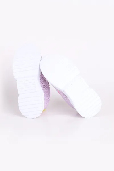 Lila (31-35 Filet)Kalın Taban Cırtlı Çocuk Spor Ayakkabı 346780