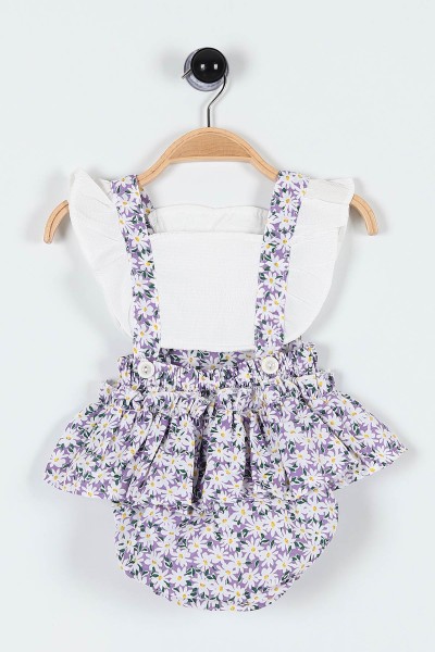 lila-6-24-ay-firfirli-cicek-baskili-askili-sortlu-kiz-bebe-romper-184460