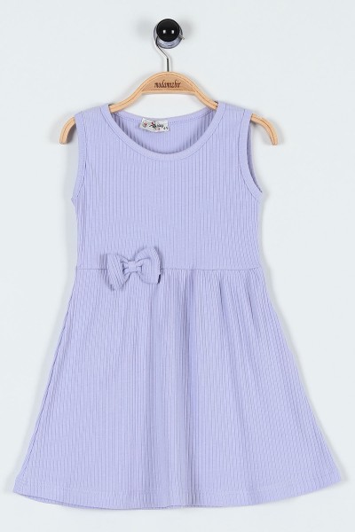 lila-9-12-yas-fiyonklu-fitilli-kiz-cocuk-elbise-185068