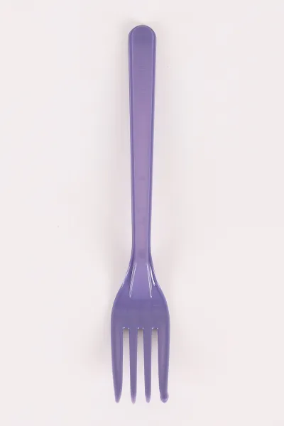Lila Eco 25'li Plastik Çatal 462933