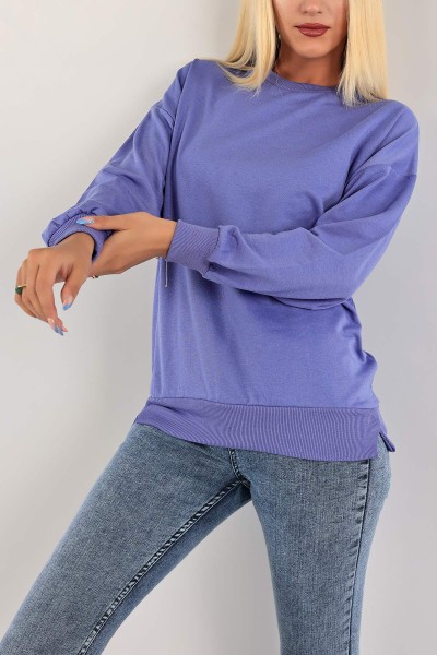 Lila İki İp Bayan Sweat 126649