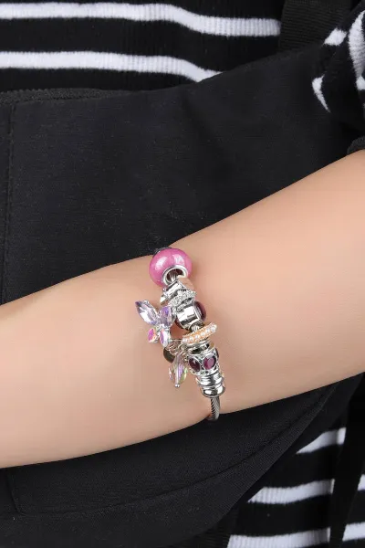 lila-tasli-kelebek-detayli-celik-pandora-bileklik-318419
