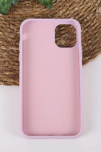 Lila TeknoCase İPhone 11 Uyumlu Afra Diamond Case Serisi Lens Hediyeli Premium Sert Silikon Telefon Kılıfı 430493