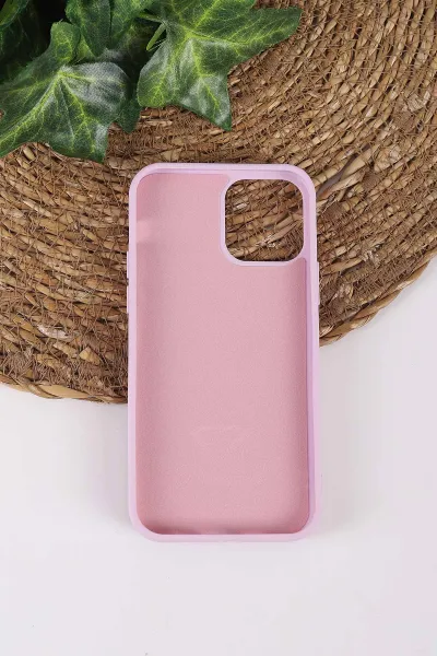 Lila TeknoCase İPhone 12 Uyumlu Dlr Diamond Case Serisi Lens Hediyeli Premium Sert Silikon Telefon Kılıfı 430343