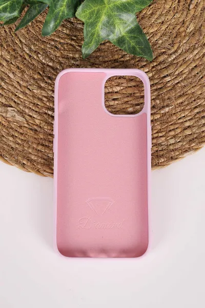 Lila TeknoCase İPhone 13 Uyumlu Perfect Diamond Case Serisi Taşlı Lens Hediyeli Sert Silikon Telefon Kılıfı 480775