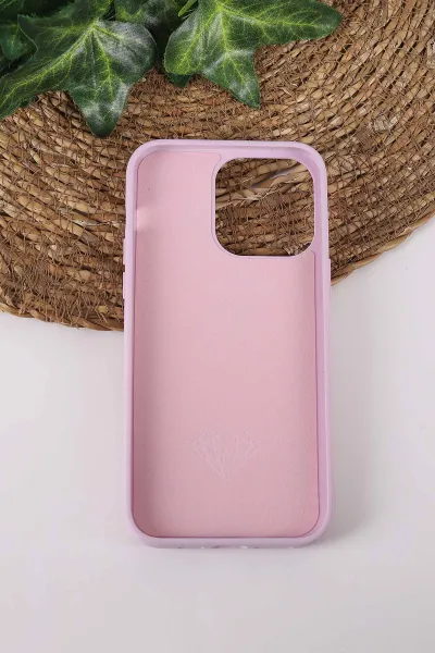 Lila TeknoCase İPhone 14 Pro Max Uyumlu Afra Diamond Case Serisi Lens Hediyeli Premium Sert Silikon Telefon Kılıfı 430520