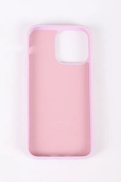 Lila TeknoCase İPhone 14 Pro Max Uyumlu Dlr Diamond Case Serisi Lens Hediyeli Premium Sert Silikon Telefon Kılıfı 430365