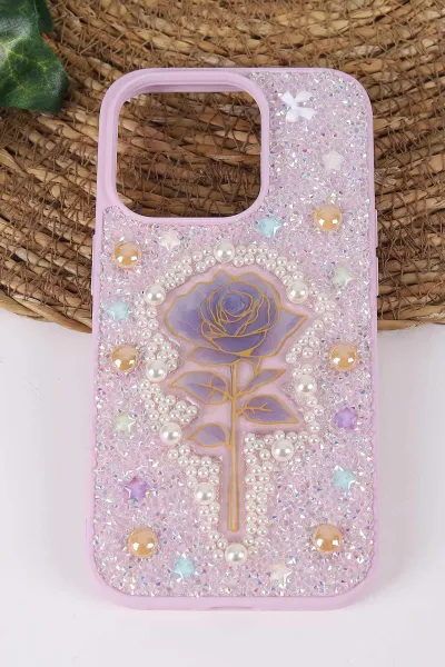 lila-teknocase-iphone-14-pro-uyumlu-afra-diamond-case-serisi-lens-hediyeli-premium-sert-silikon-telefon-kilifi-430515