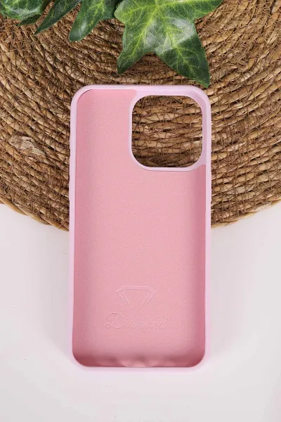 Lila TeknoCase İPhone 15 Pro Max Uyumlu Nelly Diamond Serisi Taşlı Lens Hediyeli Sert Silikon Telefon Kılıfı 480944