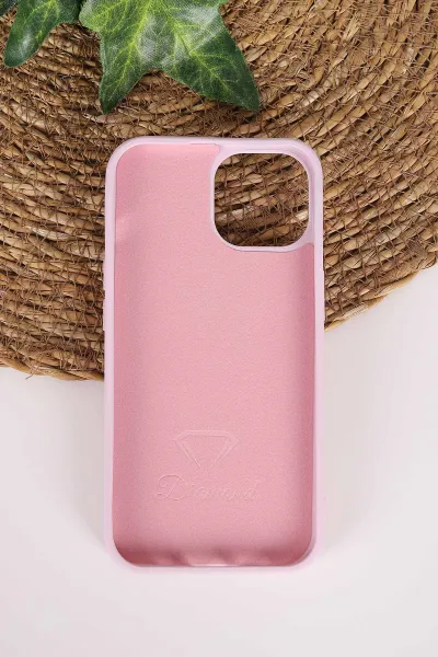 Lila TeknoCase İPhone 15 Uyumlu Nelly Diamond Serisi Taşlı Lens Hediyeli Sert Silikon Telefon Kılıfı 480936