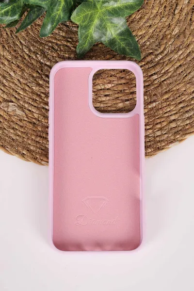 Lila TeknoCase İPhone 16 Pro Max Uyumlu Perfect Diamond Case Serisi Taşlı Lens Hediyeli Sert Silikon Telefon Kılıfı 480848