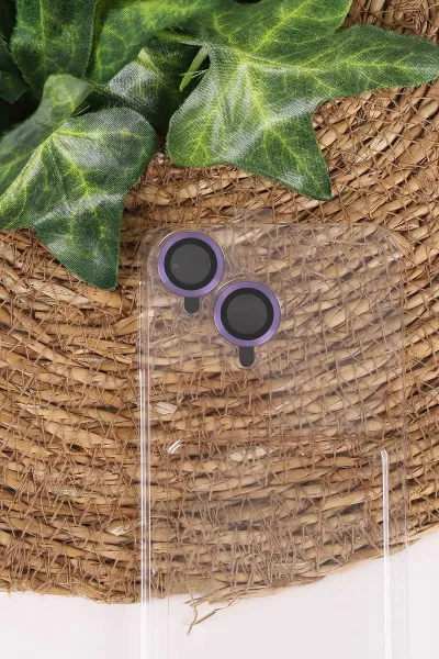 Lila TeknoCase İphone 16 Uyumlu Matte Guard Serisi Lens Korumalı Silikon Telefon Kılıfı 472471