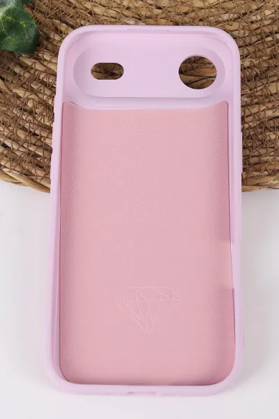 Lila TeknoCase İPhone 17 Air Uyumlu Afra Diamond Case Serisi Lens Hediyeli Premium Sert Silikon Telefon Kılıfı 430567