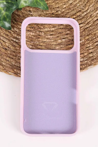 Lila TeknoCase İPhone 17 Pro Max Uyumlu Ella Diamond Case Serisi Lens Hediyeli Sert Silikon Telefon Kılıfı 457843